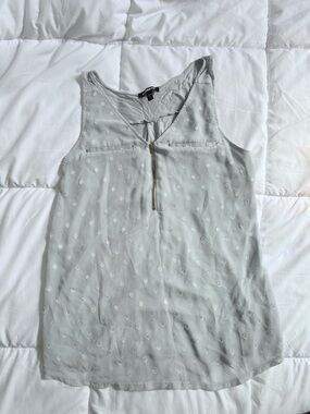 light grey Express tank top